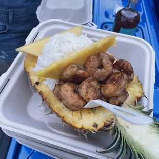 Pineapple shrimp