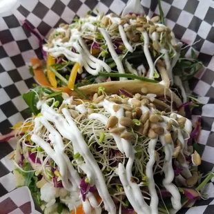 Bean Sprout Tacos