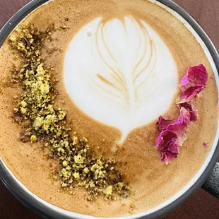 Leila&apos;s Mediterranean latte