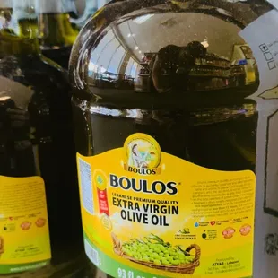 Lebanese olive oil.