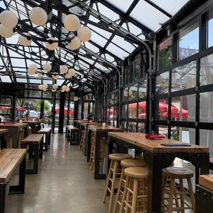 The seating, games, and vibe is great.