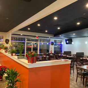 sushi and sashimi, interior