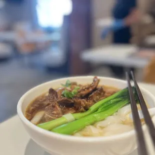 Beef Brisket Noodle Soup