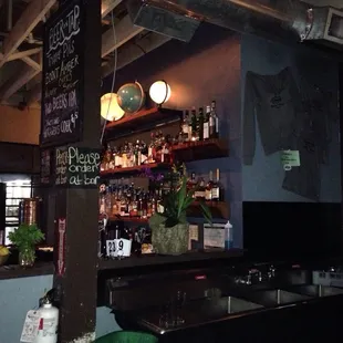 The bar