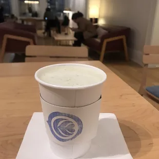 Hot Matcha Latte