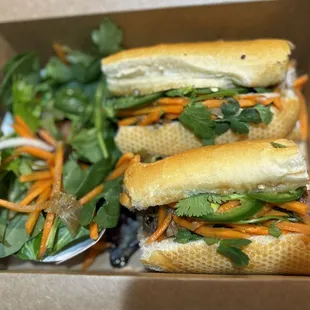 Lemongrass Chicken Banh Mi