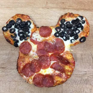 Mickey pizza!
