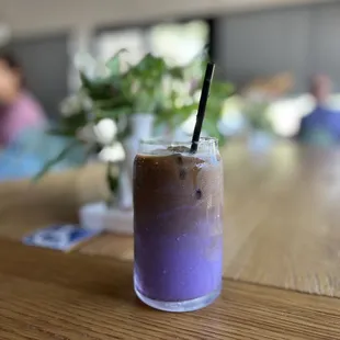 Dirty Ube Latte