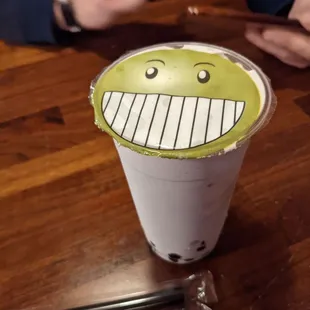 Taro bubble tea