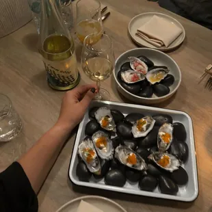 mussels, oysters, oysters and mussels, shellfish, food