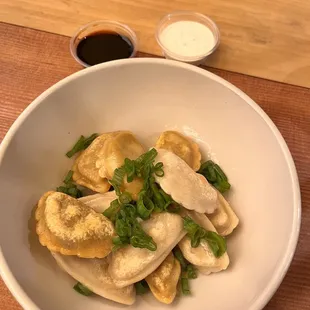 Cabbage Pan Fried Dumplings