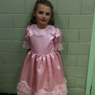 Emily, a beautiful Ginger child in the Nutcracker 2014.