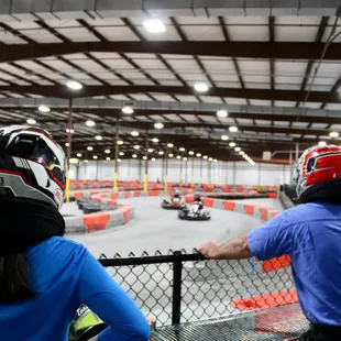 Watching is fun. Racing is a lot more fun.