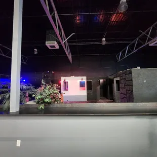 Laser tag area
