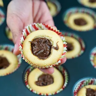 Nutella Hazelnuts Thumbprint Cookies