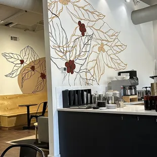 Bar with additional seating