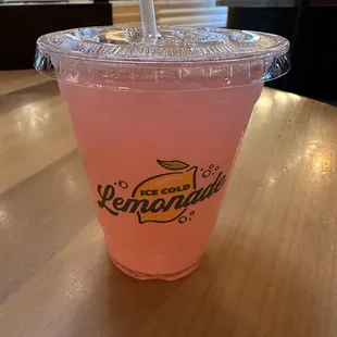 Blueberry lemonade.