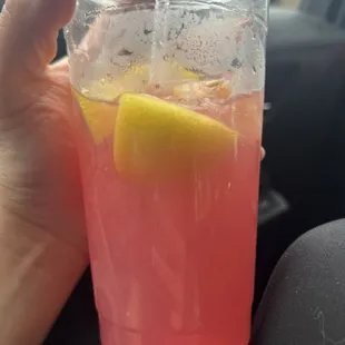 Fresh lemonade with flavor