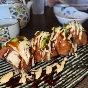 crispy rice roll