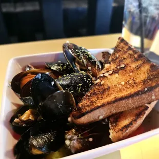 Mussels in White wine sauce