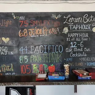 Chalk Board Menu 7/01/22