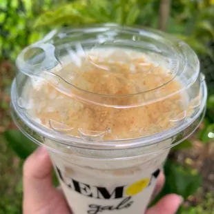 Seasonal drink for April: Strawberry Cheesecake