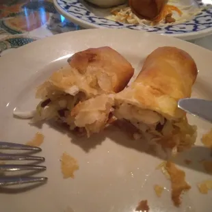 Veggie spring rolls