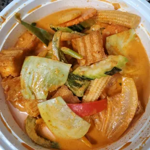 Panang Curry - good but not enough sauce, expensive for the amount you get