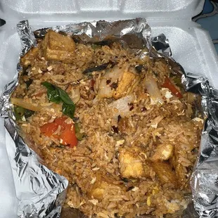 Spicy Basil Fried Rice