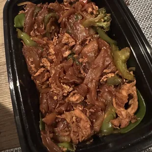 Drunken Noodle (takeout)