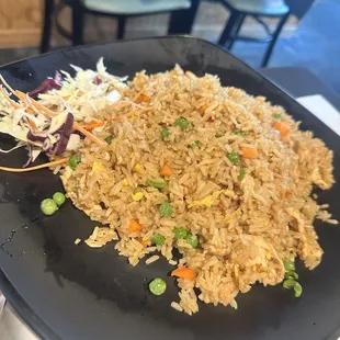 Fried rice. Standard but good.