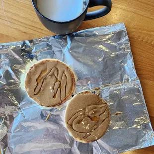 Almond Butter Bagel