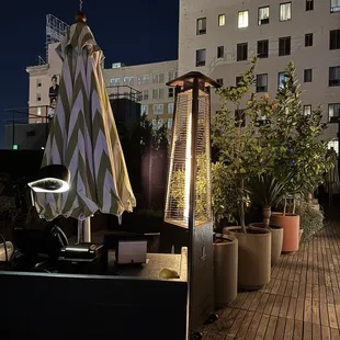 Rooftop terrace