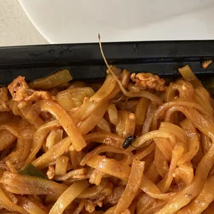 Dead fly in pad Thai that was supposedly made fresh.