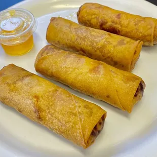 Egg rolls with pork