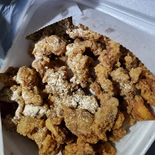 Fried gizzard