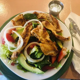 Floridian with  and . Super super good! Thanks for one of the best salads I have ever had!