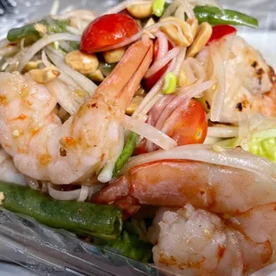 Shrimp Papaya Salad
