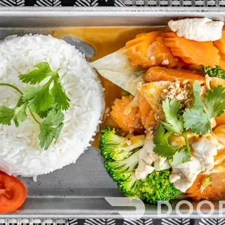 Vegan Peanut Sauce Stir-Fried