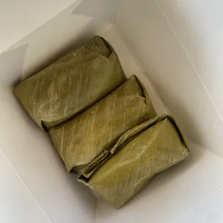 Sweet rice with banana