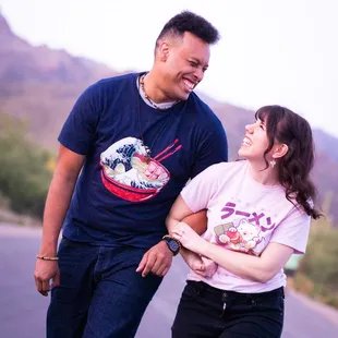 She got us giggling!