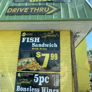 a sign for a restaurant