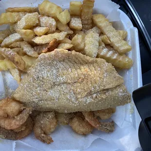 #2 Tilapia with 5 shrimp