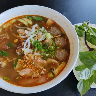 #10 hu tieu sate (pho sate) ($13) (pretty good)