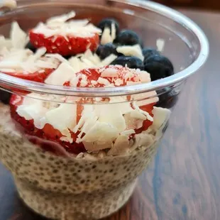 Mixed Berry Chia Pudding