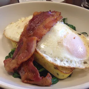 Polenta and Egg Breakfast