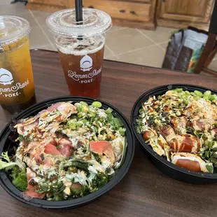 Poke bowls &amp; bubble tea.