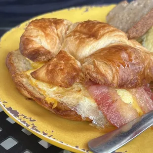 Breakfast Sandwich with bacon