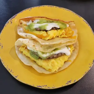 Breakfast Tacos