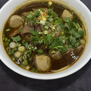 Thai Boat Noodle Soup